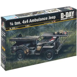 Model Kit military 0326 - 1/4 TON. 4x4 AMBULANCE JEEP (1:35)