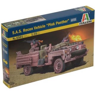 Model Kit military 6501 - S.A.S. RECON VEHICLE "PINK PANTHER" (1:35)