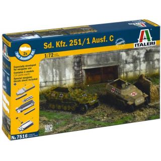 Fast Assembly military 7516 - Sd.Kfz.251/1 Ausf.C (1:72)
