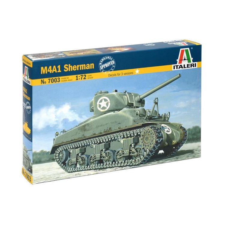 Model Kit tank 7003 - M4 SHERMAN (1:72)
