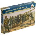 Model Kit figurky 6165 - WWII - Cannone da 149/40 with Crew (1:72)