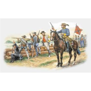 Model Kit figurky 6014 - CONFEDERATE INFANTRY (AMERICAN CIVIL WAR) (1:72)