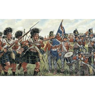 Model Kit figurky 6058 - BRITISH and SCOTS INFANTRY (NAPOL.WARS) (1:72)