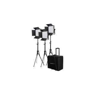 Kit Nanlite 3 light kit 600CSA w/Trolley Case &amp, Light Stand