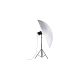 Nanlite Deštník Silver Shallow 180cm