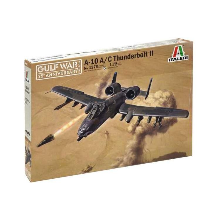 Model Kit letadlo 1376 - A-10 A/C THUNDERBOLT ll - GULF WAR(1:72)
