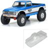 Licencovaná karoserie 1:10 Chevrolet K-10 z roku 1972 s rozvorem 313 mm. Vhodné pro expediční a crawler RC modely (SCX10). Čirá, nenabarvená karoserie z odolného lexanu. Klasický retro styl karoserie. 