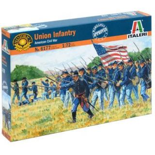 Model Kit figurky 6177 - UNION INFANTRY (AMERICAN CIVIL WAR) (1:72)
