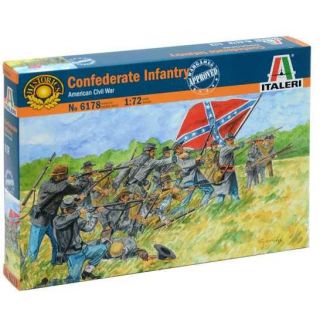 Model Kit figurky 6178 - CONFEDERATE INFANTRY (AMERICAN CIVIL WAR) (1:72)
