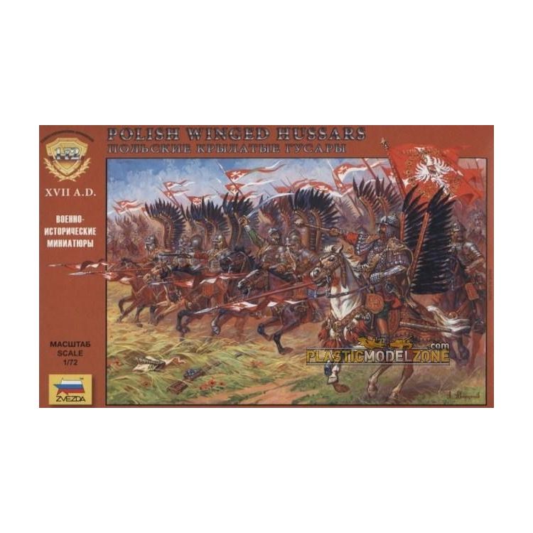 Wargames (AoB) figurky 8041 - Polisch Winged Hussars (1:72)