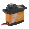 Digitální micro servo s stejnosměrným motorem a kovovými převody, 1x kuličkové ložisko, 3,1/3.9kg při 4,8/6,0V a 0,16/0,13s na 4,8/6,0V, váha 15,8g, 22,8x12x29,4mm. Provozní napětí 4,8 - 6,0V.
