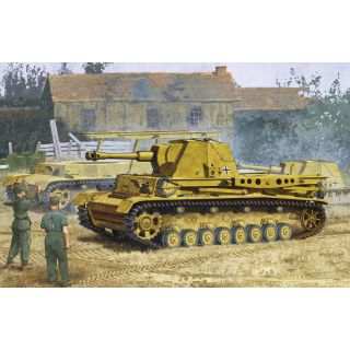 Model Kit tank 6439 - HEUSCHRECKE IVb "GRASSHOPPER" 10.5cm le.F.H.18/6(Sf.) (1:35)