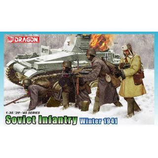 Model Kit figurky 6744 - Soviet Infantry Winter 1941 (1:35)