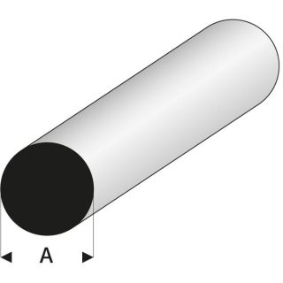 Raboesch profil ASA kulatý 1.5x1000mm