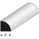 Raboesch profil ASA čvrtkruhový 1.5x330mm (5)