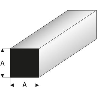 Raboesch profil ASA čtvercový 6x1000mm