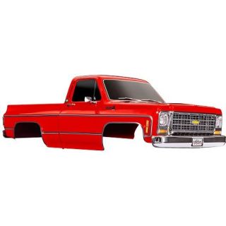 Traxxas karosérie Chevrolet K10 1979 červená (kompletní)