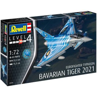 ModelSet letadlo 63818 - Eurofighter Typhoon"Bavarian Tiger 2021" (1:72)