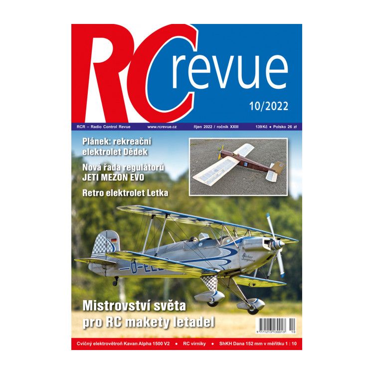 Časopis RC revue 10/2022 / RCRevue