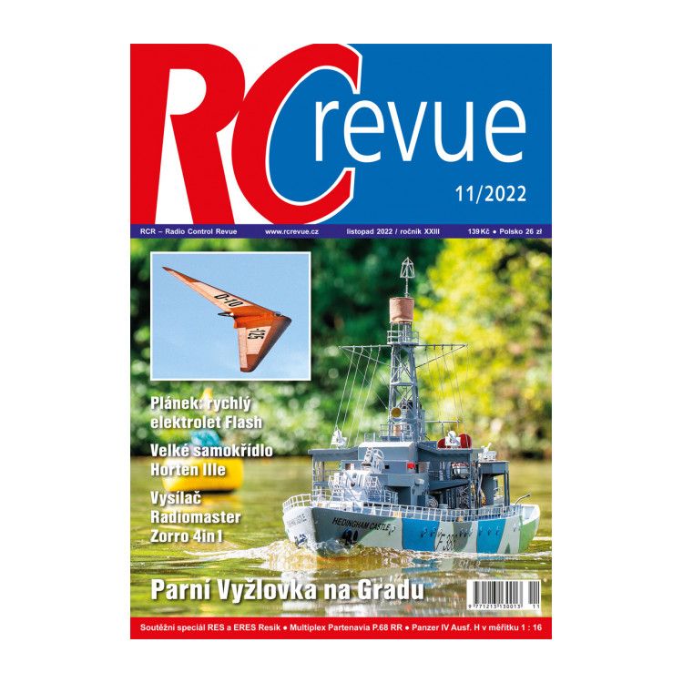 Časopis RC revue 11/2022 / RCRevue