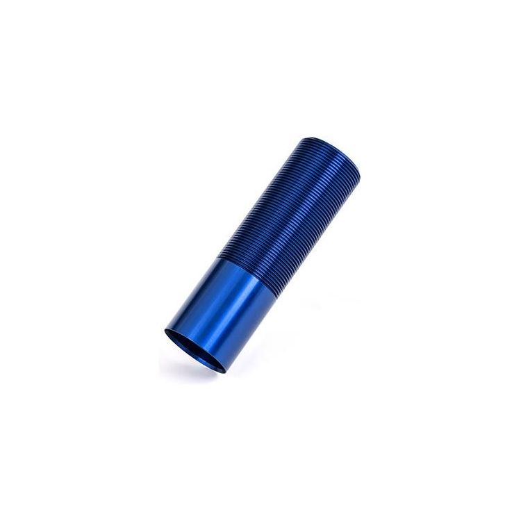 Traxxas tělo tlumiče hliníkové modře eloxované (1)