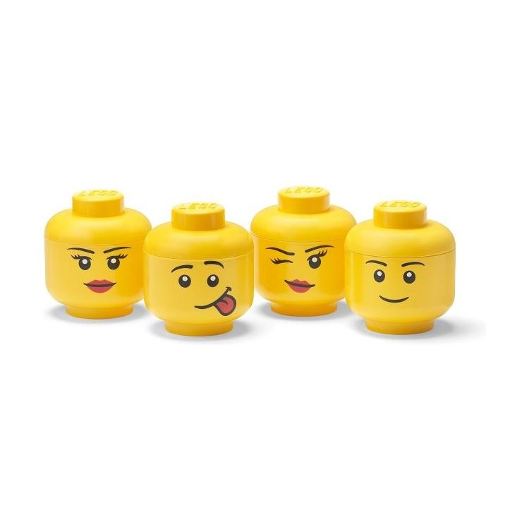 LEGO úložná hlava mini Multi pack 4ks