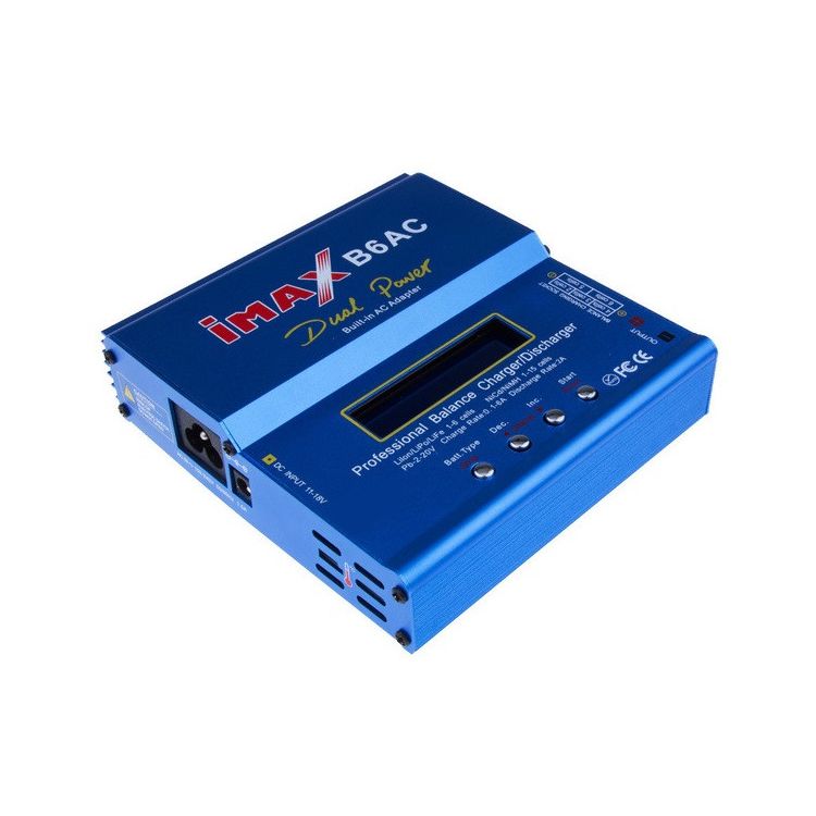 Imax : Imax B6AC 80W nabíjačka s napájacím zdrojom + adaptéry a snímač teploty