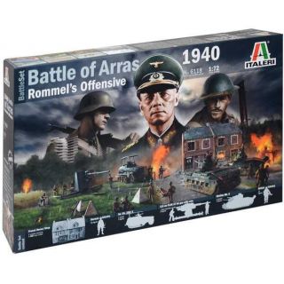 Model Kit diorama 6118 - WWII BATTLESET - Battle of Arras 1940 - Rommel's Offensive (1:72)