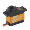 Digitální micro servo s stejnosměrným motorem a kombinace plastových a kovových  převodů, 1x kuličkové ložisko, 1,8/2.2kg při 4,8/6,0V a 0,13/0,09s na 4,8/6,0V, váha 13,6g, 22,8x12,0x25,4mm. Provozní napětí 4,8 - 6,0V.