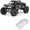 Pro-Line čirá karosérie v měřítku 1:6, Cliffhanger Rock Crawling, se výborně hodí na podvozky RC modelů aut Axial® SCX6™. Jednodílná karoserie vyžaduje pro montáž použít Axial sloupky karosérie. Dodává se včetně autentických samolepek a okenních masek.