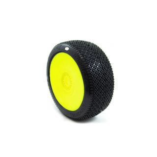 KAMIKAZE V2 C1 (SUPER SOFT) nalepené gumy, žluté disky, 2 ks.