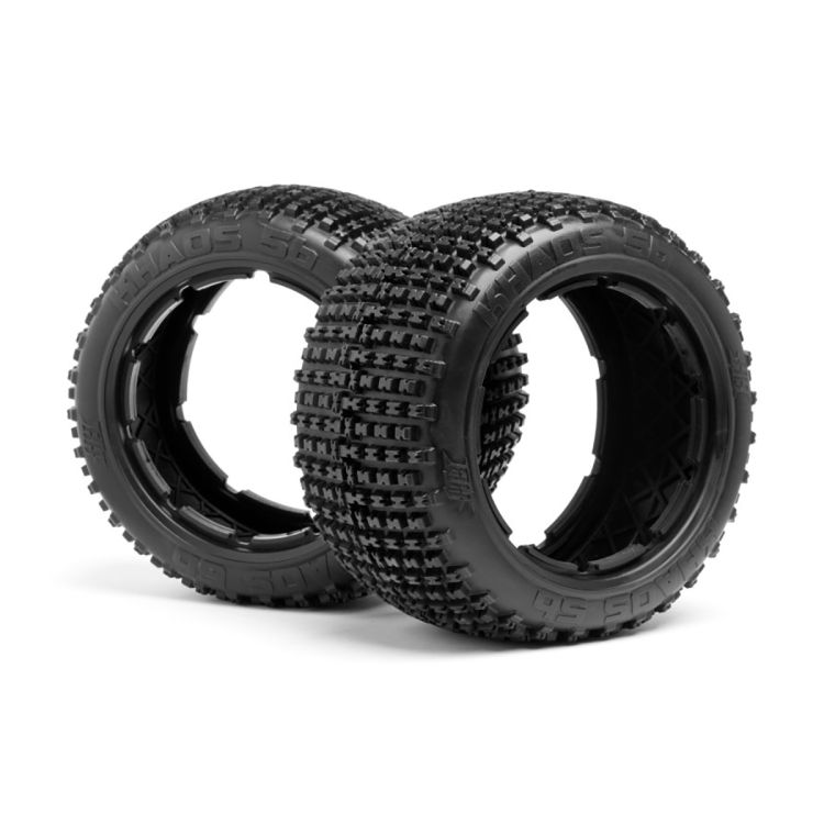 Khaos Tire (White/Baja 5B/Rear/2Pcs)