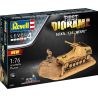 Model diorama ke slepení. Velikost: 1:76; 6,3 cm. Balení obsahuje: 54 dílků ke slepení, lepidlo, štětec a barvičky.