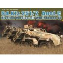 Model Kit tank 6966 - Sd.Kfz.251 Ausf.C RIVETTED VERSION with WURFRAHMEN 40 (1:35)