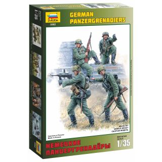 Model Kit figurky 3582 - German Panzergrenadiers (1:35)