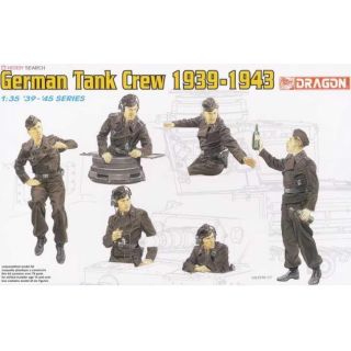 Model Kit figurky 6375 - GERMAN TANK CREW 1939-1943 (1:35)