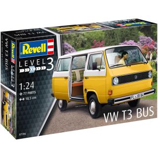 Plastic ModelKit auto 07706 - VW T3 Bus (1:24)
