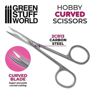Hobby Scissors - Curved Tip / Hobby nožnice – zakrivený hrot