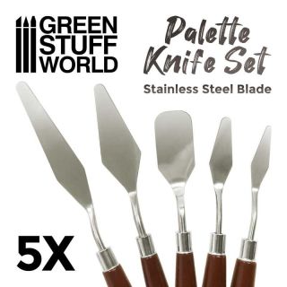Palette knife - Modeling Spatulas Tools 5pcs / Modelárske špachtle 5ks