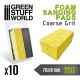 Foam Sanding Pads 280 grit 10pcs/ Penové brúsne podložky 280 10ks
