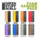 Foam Sanding Pads 600 grit 10pcs/ Penové brúsne podložky 600 10ks
