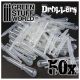 50x Droppers with Suction Bulb / 50ks pipiet