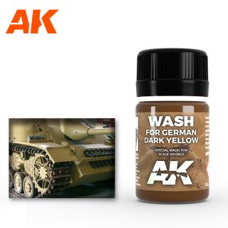 Dark yellow Wash 35ml