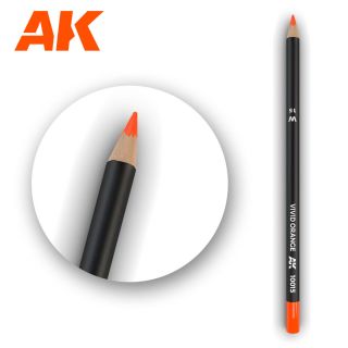 Watercolor Pencil Vivid Orange