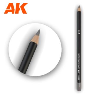 Watercolor Pencil Dark Aluminum Nickel