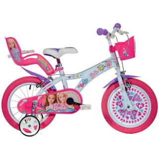 DINO Bikes - Dětské kolo 14" Barbie