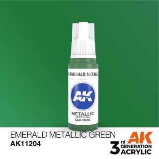Emerald Metallic Green 17ml