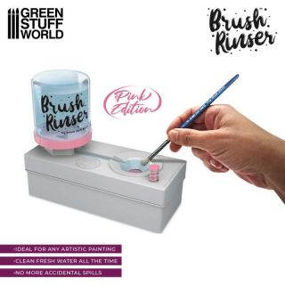Brush Rinser Green (Pink Edition) / Čistič štetcov (Rúžová edícia)