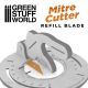 Mitter Cutter spare titanium blades 0,65x61mm