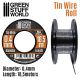 Flexible tin wire roll 0.4mm / Pružný cínový drôt 0.4 mm